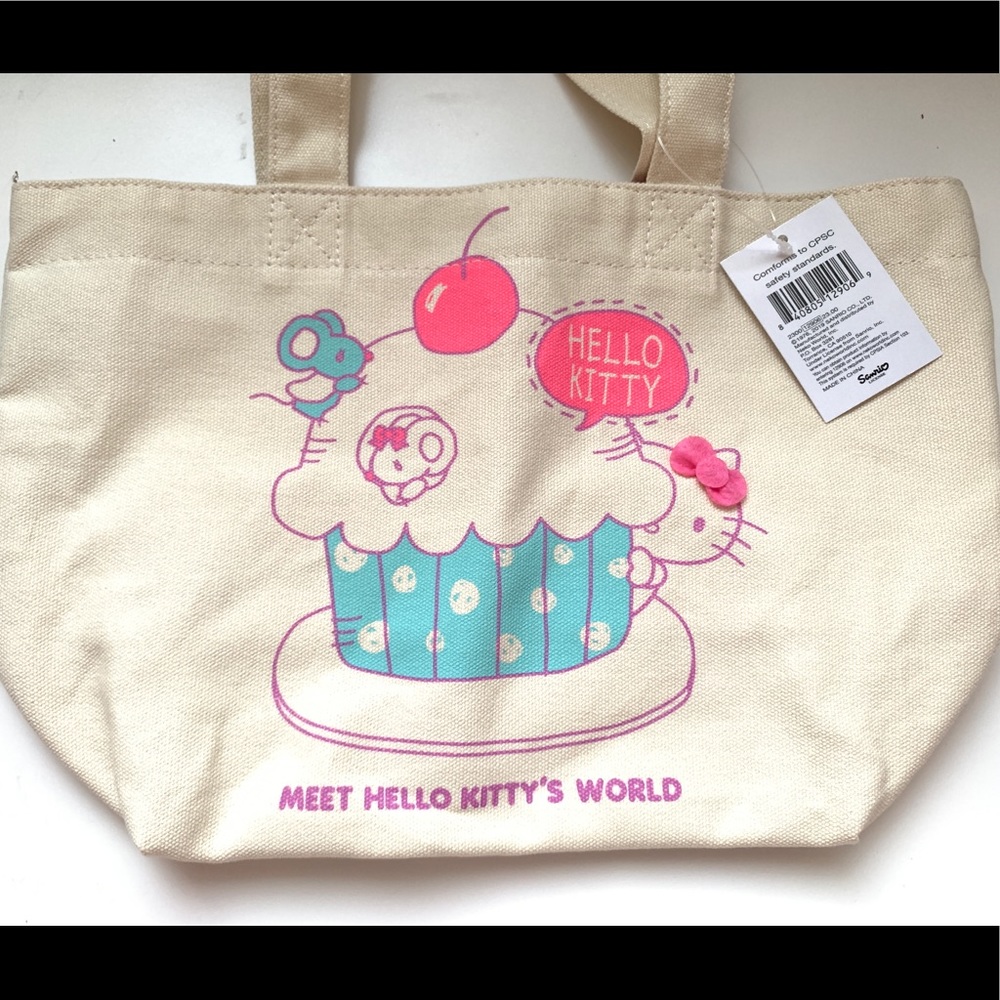 Small Hello Kitty Tote Bag